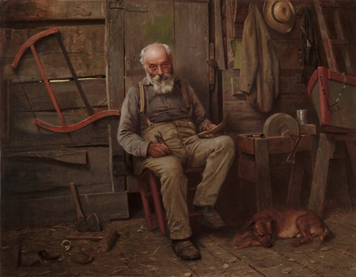 Boat Builder, 1904, John George Brown