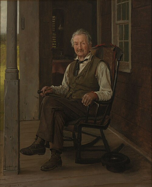 Takin' It Easy, 1904, John George Brown