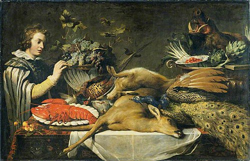 Pantry Scene with a Page, 1612, Frans Snyders