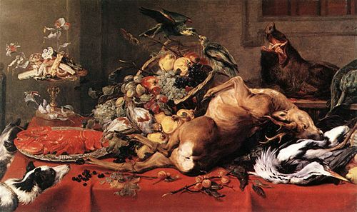 Nature morte., 1600, Frans Snyders
