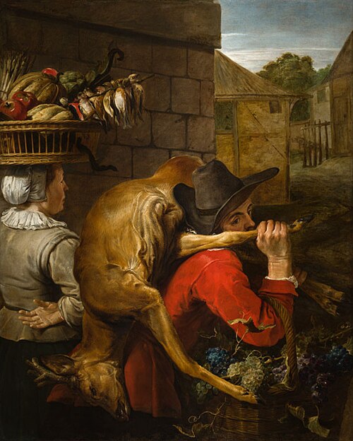 Peasant on the Way to Market, 1650, Frans Snyders