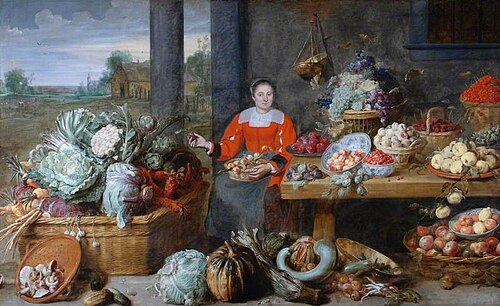 A Fruit Stall, 1625, Frans Snyders