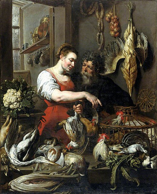 The Poulterer's Shop, , Frans Snyders