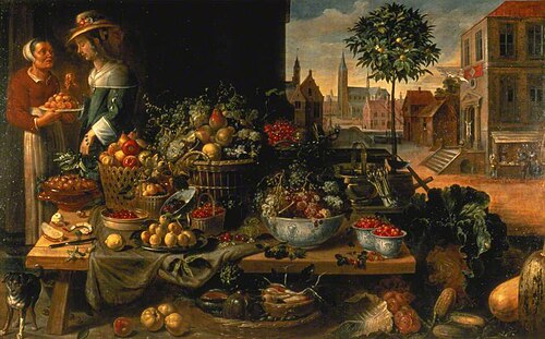The Fruit Stall, 1640, Frans Snyders