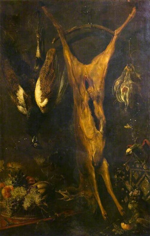 Still Life with a Dead Deer, , Frans Snyders