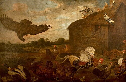 A Hawk Pouncing on Poultry, , Frans Snyders