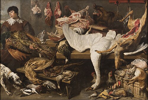 A Game Stall, 1630, Frans Snyders