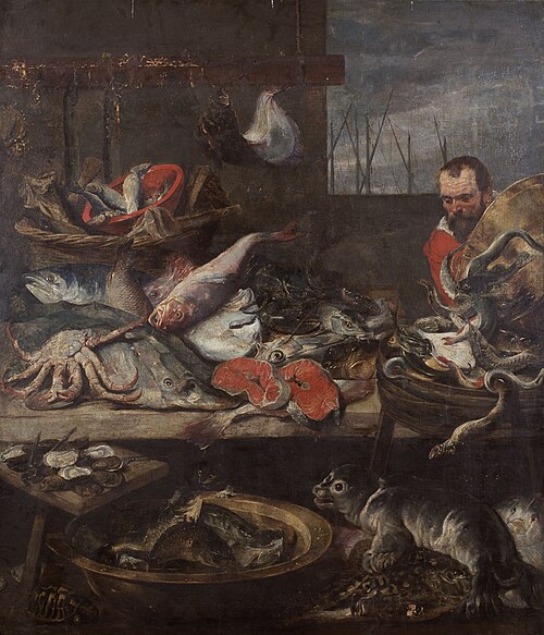 Fishmonger’s Stall, , Frans Snyders