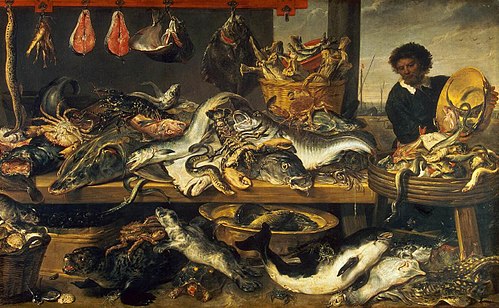 Fish Market, 1620, Frans Snyders