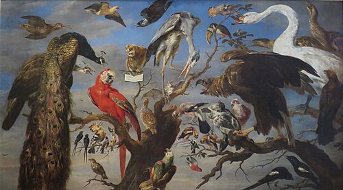 Bird's Concert, 1630, Frans Snyders