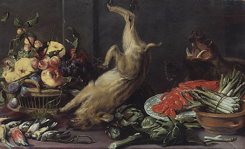 Still Life, 1618, Frans Snyders