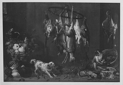 Pantry (Alte Pinakothek), 1618, Frans Snyders