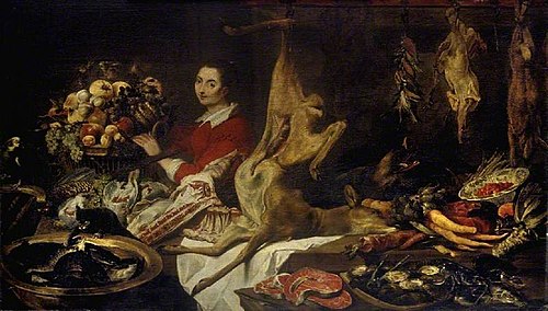 The larder, 1620, Frans Snyders