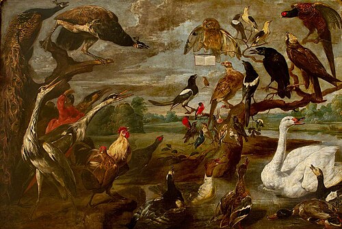 Concert of Birds, 1628, Frans Snyders