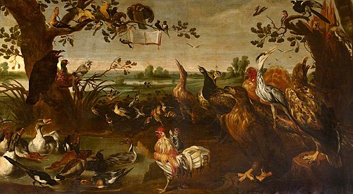 Concert of Birds, 1635, Frans Snyders