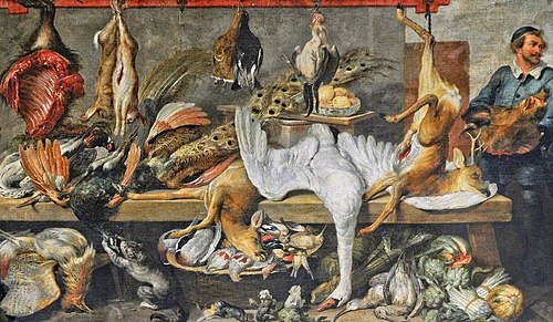 A Butcher's Stall, 1634, Frans Snyders