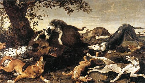 Wild Boar Hunt, , Frans Snyders