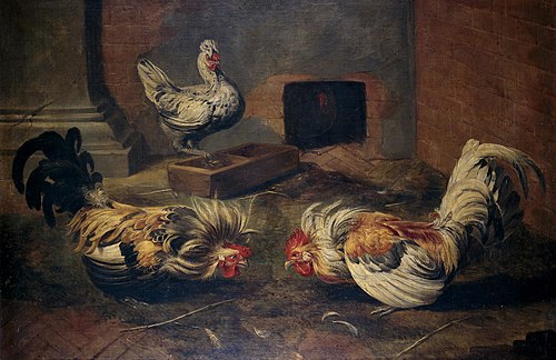 Chicken coop, 1601, Frans Snyders