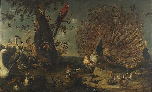 Concierto de aves, 1640, Frans Snyders