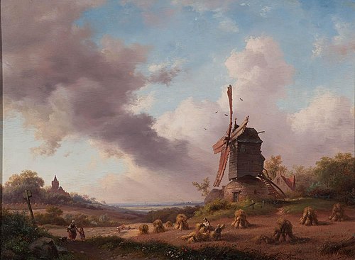 Oogstmaand, 1850, Fredrik Marinus Kruseman