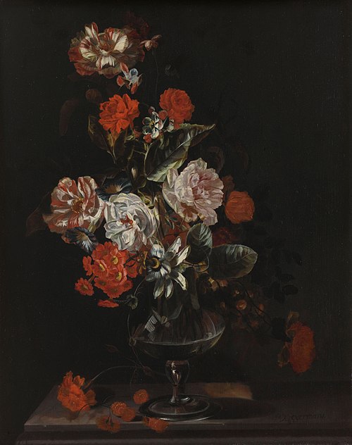 Still Life with Flowers, 1710, Jacob Campo Weyerman