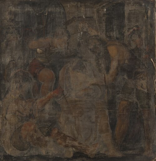 Christ with the crown of thorns, , Callisto Piazza