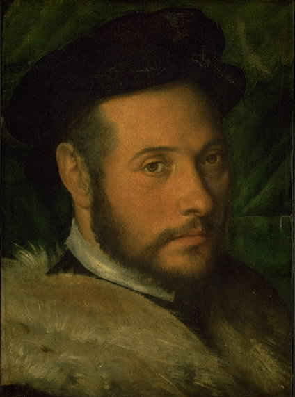 Portrait d'homme, 1532, Callisto Piazza