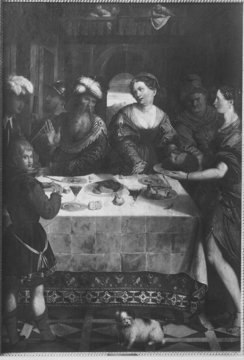 Salome, 1530, Callisto Piazza