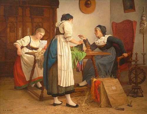 L’envoi du Tonkin, 1885, Camille Alfred Pabst