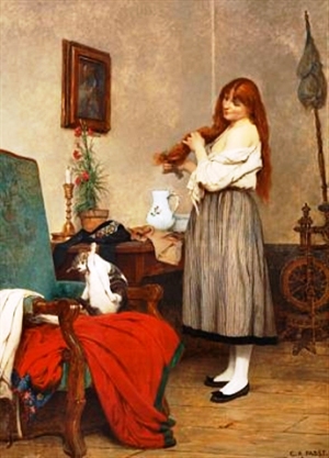 La Toilette, 1898, Camille Alfred Pabst