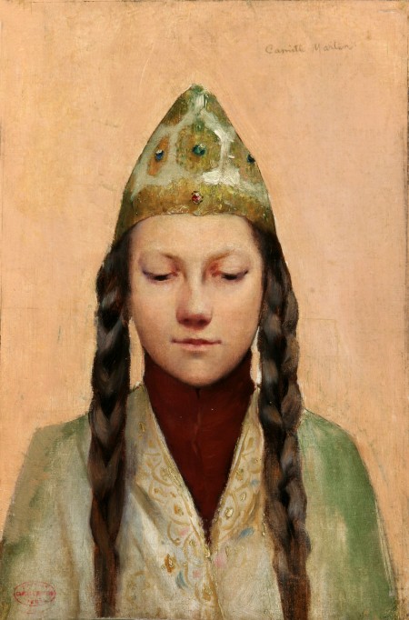 Vierge byzantine, 1895, Camille Martin