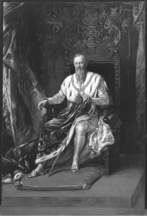 Prinzregent Luitpold von Bayern (Kopie nach Friedrich August Kaulbach), 1904, Gustav Laeverenz