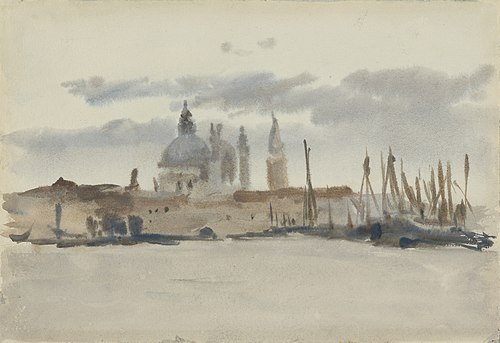 Santa Maria della Salute from the Giudecca, Venice, , Francis Edward James