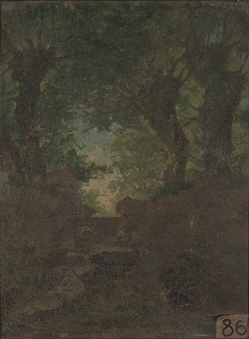 Chemin creux, 1872, Joseph-René Gouézou