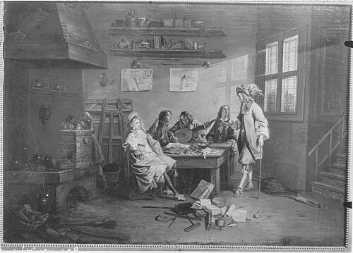 Musikgesellschaft, 1647, Aert van Waes