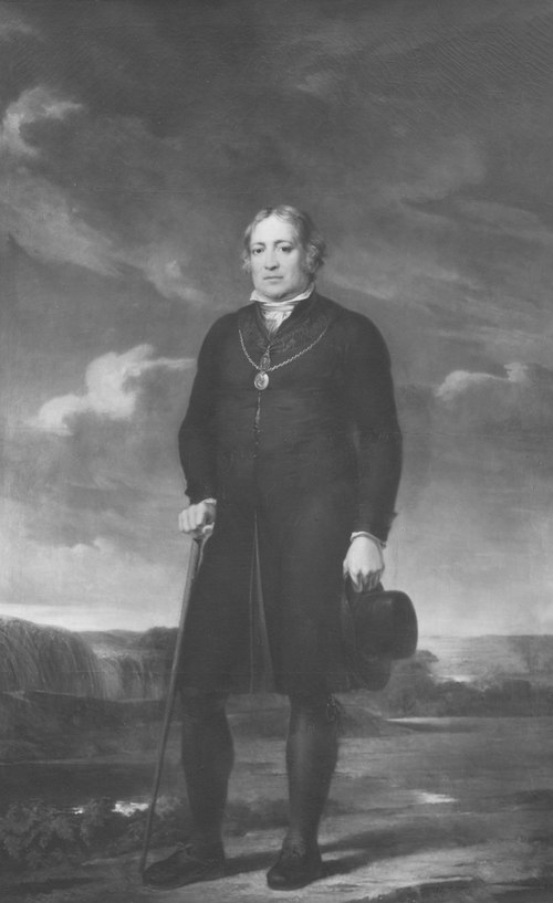 Lars Olsson (1759-1832), speaker of the peasantry, farmer, married to 1. Börta Olofsdotter, 2. Ottil, 1811, Carl Frederik von Breda
