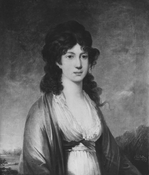 Kristina Amalia Hedvig Adelaide Sparre af Söfdeborg, 1778-1811, grevinna, 1799, Carl Frederik von Breda