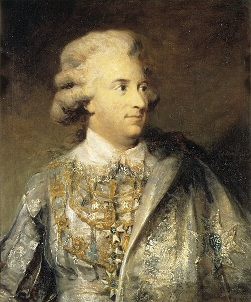 Gustav III (1746-1792), kung av Sverige, g.m. Sofia Magdalena, prinsessa av Danmark, drottning av Sv, , Carl Frederik von Breda