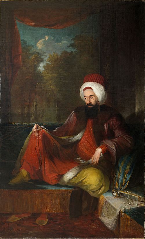 Yusuf Agah Efendi, 1795, Carl Frederik von Breda