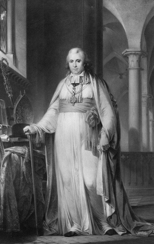 Jacob Axelsson Lindblom (1746-1819), archbishop, professor, married to 1. Gunilla Margareta Fondin, , 1811, Carl Frederik von Breda