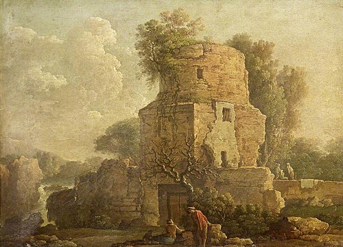 Landscape with a Ruin, 1771, Carlo Bonavia
