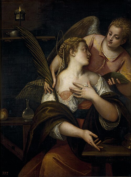 Santa Águeda, 1590, Carlo Caliari