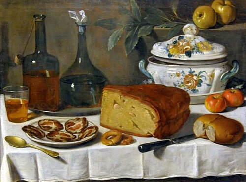 Nature morte avec bouteilles., 1701, Carlo Magini