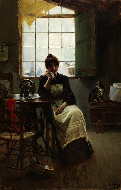 Sin labor, 1890, Francisco Maura y Montaner