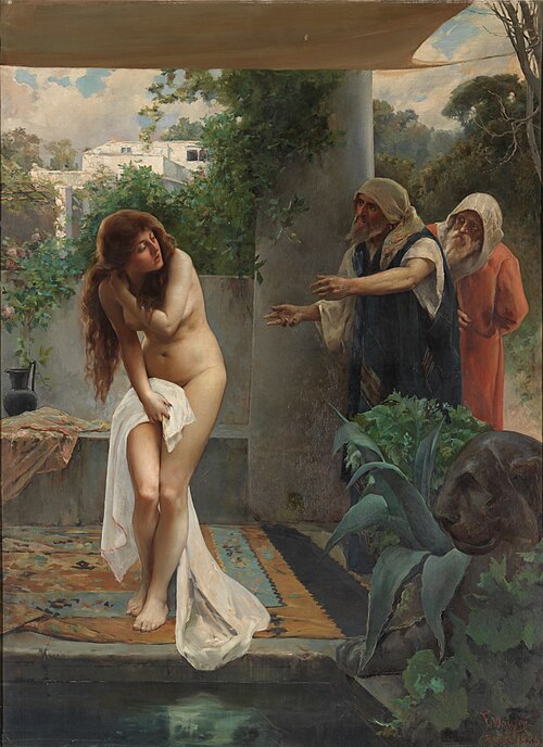 La casta Susana, 1885, Francisco Maura y Montaner