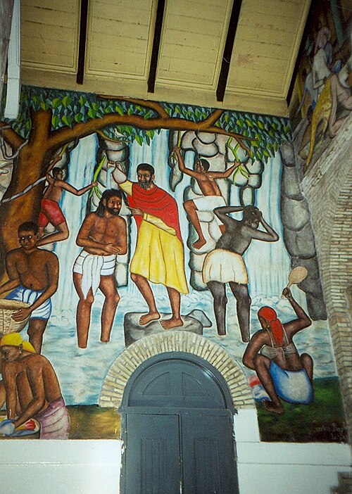 Baptism of Jesus, 1950, Castera Bazile
