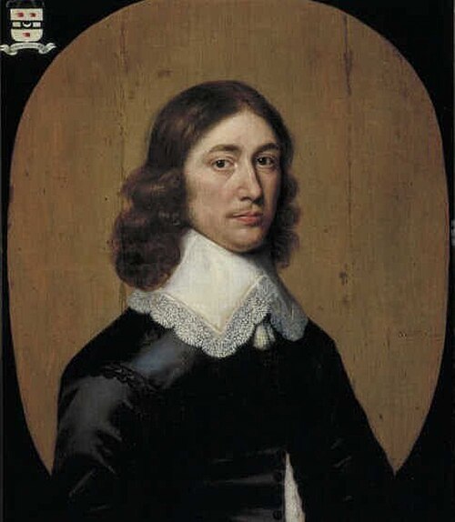 Portrait of Hartogh Moerkerken, 1645, Crispijn van den Queborn