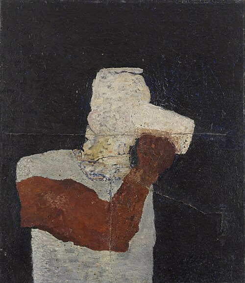 Man with a beer, 1965, Otakar Slavík