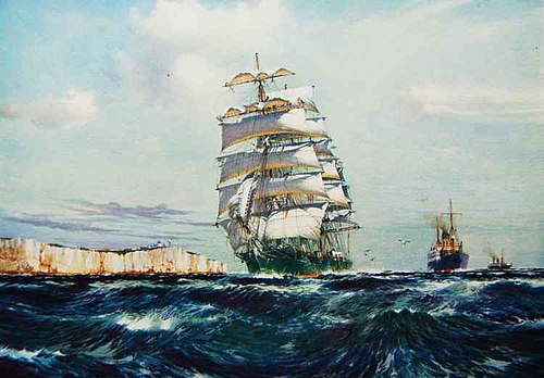 The British clipper ‚Militiades‘, , Jack Spurling