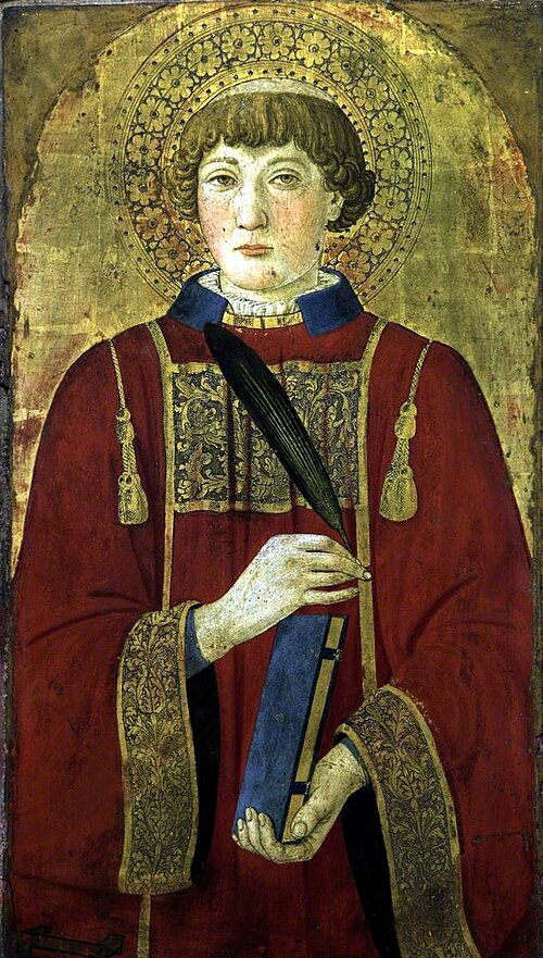 A Martyr Saint (probably Saint Lawrence), 1470, Cosimo Rosselli